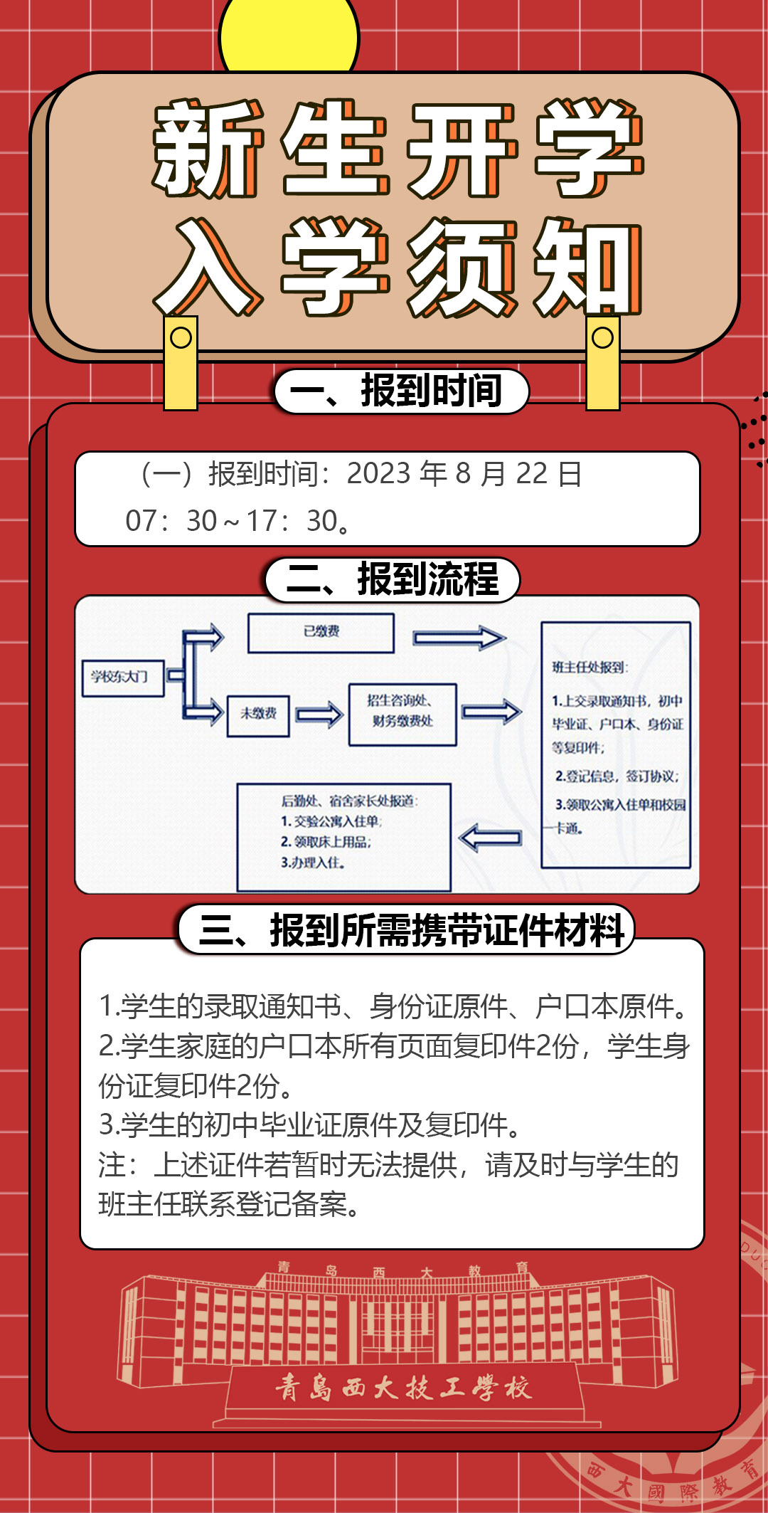 2023年8月15日入学通知1